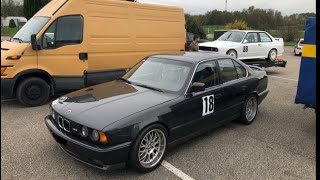 BMW M5 E34 36  Circuit du Bresse 26102024 Trackday Sägesser Motorsport [upl. by Evelinn]