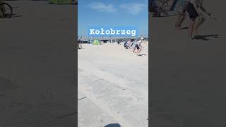 KOŁOBRZEG 🇵🇱 POLAND ytshorts beachlife 2024 poland lifestyle [upl. by Eisenberg]