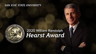 Presenting Dr Anthony Fauci with the 2020 William Randolph Hearst Award [upl. by Calendre]