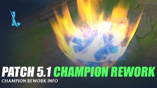 Patch 51 Champion Rework  Wild Rift [upl. by Havstad]