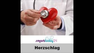 Herzschlag  heartbeat sound  einschlafhilfe für baby [upl. by Figone]