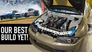 BIG S15 Build update amp Drifting LHD Mustang at GRIDLIFE [upl. by Nelleus]