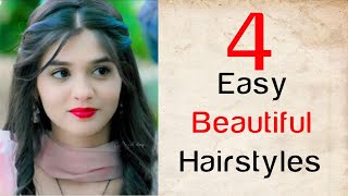 4 open Easy hairstyles for girls [upl. by Annawot]