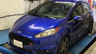 Project Fiesta ST 100 Octane Pro Tune  Review  Dyno [upl. by Adall]