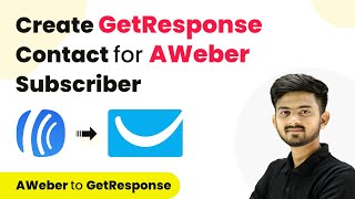 How to Create GetResponse Contact for AWeber Subscriber  AWeber to GetResponse [upl. by Hniht]