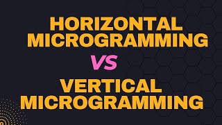 Difference Between Horizontal and Vertical Microprogramming in COA  CO  CA  COA [upl. by Amann828]