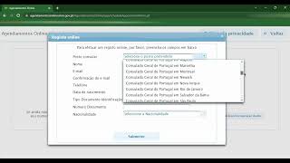 Tutorial Agendamento Online  Seção Consular da Embaixada de Portugal em Dili [upl. by Risan]