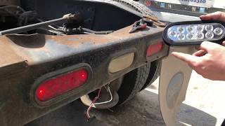 Changing my reverse light on my freightliner [upl. by Abram]