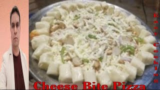 Cheese Bite Pizza  Restaurant style cheesy bites pizza  cheesy bites pizza recipe [upl. by Armalla]