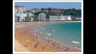 Santander  Cantabria  Playa El Sardinero Chiqui  Spain [upl. by Melville]