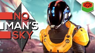 GIANT HOSTILE ROBOTS  No Mans Sky w Friends 3 [upl. by Eentrok442]