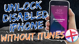 Cant Miss How to Unlock Disabled iPhone Without iTunes or passcode  Unlock Disabled iPhoneiPad [upl. by Kirschner]