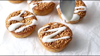 Pumpkin Baked Oatmeal Cups [upl. by Ielak]