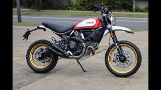 Ducati Scrambler Desert Sled Test Ride  The Scrambler With Real Off Road Chops [upl. by Duval]