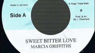 Sweet Bitter Love by Marcia Griffiths classic reggae music 7” Vinyl Record [upl. by Joanna491]