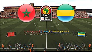 MOROCCO vs GABON  AFRICA CUP OF NATIONS 2025 QUALIFIERS [upl. by Chevy]