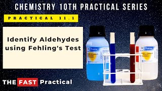 Chemistry 10th Practical 111 Identify Aldehydes using Fehlings Test [upl. by Priebe412]