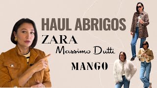 HAUL Abrigos Massimo Dutti Zara Mango ¿Cómo elegir tu abrigo [upl. by Aleac]