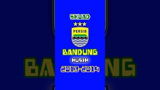 Skuad Persib Bandung musim 20132014 persib persibbandung juara bandung [upl. by Acinomaj]