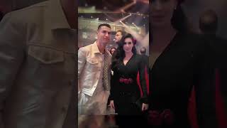 Ronaldo and Yasmine Sabri😊 ronaldo yasminesabri cr7 shortsfeed shorts [upl. by Photima553]