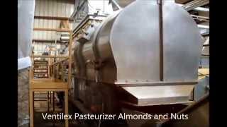 Steam pasteurizer almonds and nuts Ventilex [upl. by Anali]