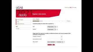 Completing an Online UCAS Application [upl. by Eillac]