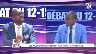 LE DÉBAT DU 1215  LES MODES DE RECRUTEMENT À LA FONCTION PUBLIQUE [upl. by Meirrak]