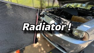 How to Replace a Leaking Radiator In Your 2011  2014 Dodge Charger [upl. by Yren]