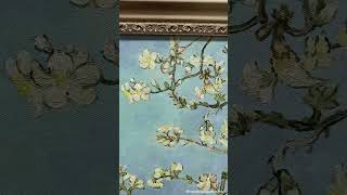 Branches with Almond Blossom with Classic Silver Wood Frame  Vincent van Gogh Reproduction [upl. by Barraza401]