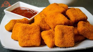 ঘরে তৈরি স্বাস্থ্যকর ও মজাদার চিকেন নাগেটস  Homemade Chicken Nuggets  How To Make Chicken Nuggets [upl. by Atteloj25]