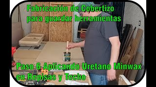 49 aplicando uretano minwax [upl. by Nylrac]