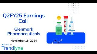 Glenmark Pharmaceuticals Earnings Call for Q2FY25 [upl. by Gilchrist284]