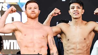 Canelo Alvarez MAKES WEIGHT vs Jaime Munguia TIPS SCALE At 1668 LBS [upl. by Chatwin]