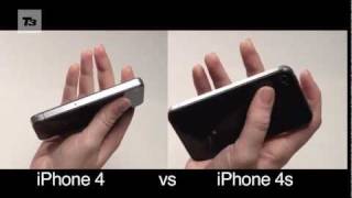 Apple iPhone 4S VS iPhone 4 [upl. by Anigroeg]