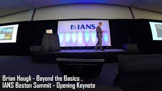 IANS Boston Keynote Beyond the Basics  cybersecurity  cyber  security [upl. by Mathia690]