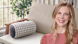 How to Make Bolster Pillows  Free Project Tutorial [upl. by Body]