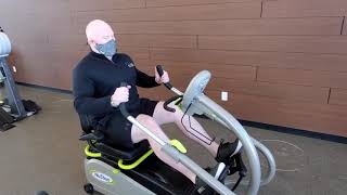 NuStep Recumbent Cross Trainer Demonstration [upl. by Dimond]