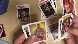 9192 NBA Hoops Series 2 Box Opening 1992 Dream Team [upl. by Nirrak176]