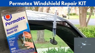 How to use the Permatex Windshield Repair Kit [upl. by Koorb]