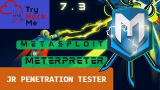 Metasploit Meterpreter  TryHackMe Junior Penetration Tester 73 [upl. by Taub682]