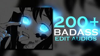 200 badass edit audios because you need them💖🔥 [upl. by Blakeley]