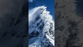 snow avalanche from Everest 3d nature blender everest snow short [upl. by Cony504]