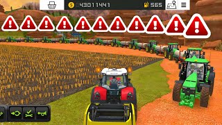 Fs 18 Make Straw Round Role Bales  Fs18 Cow Feeding  Farming Simulator 18 Timelapse Gameplayfs18 [upl. by Violante]