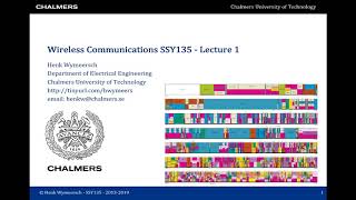 Wireless Communications lecture 1 of 11  Review of basic concepts [upl. by Reviel549]