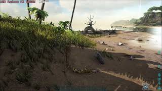 🎮 AMD Radeon RX 6800M  ARK Survival Evolved gameplay benchmarks 1080p [upl. by Erual]