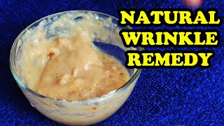 ANOTHER DIY ANTI AGING FACE MASK HOMEMADE  FOLLOW these NATURAL REMEDIES FOR WRINKLES ON FACE [upl. by Teresina]