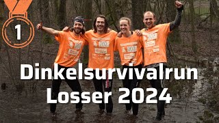 WINST op de ALLERNIEUWSTE survivalrun  DinkelSurvivalrun Losser 2024 [upl. by Airasor939]