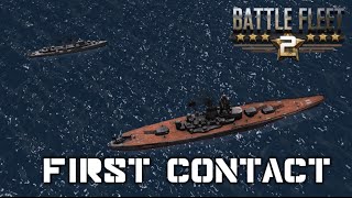 FR Battle Fleet 2  First Contact  Croiseur et mat [upl. by Titus]