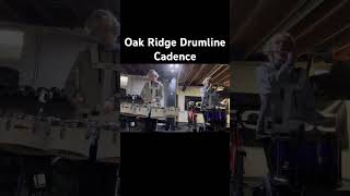 Oak Ridge Drumline Cadence marchingsnare marchingband band snaredrum drumline drums marching [upl. by Pedrotti]