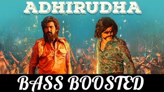 Adhirudha BASS BOOSTED  Mark Antony  Vishal GV Prakash Kumar [upl. by Alina706]